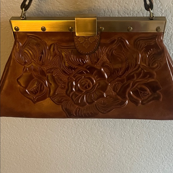 Patricia Nash Ferrara Leather Satchel - Picture 2 of 14